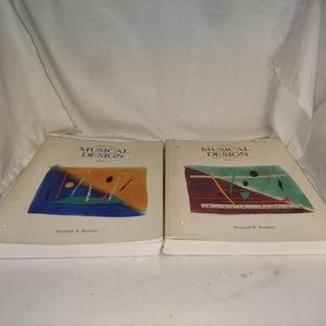 Introduction to Musical Design Volume 1 & 2 by Kenneth R. Rumery 1992 Used